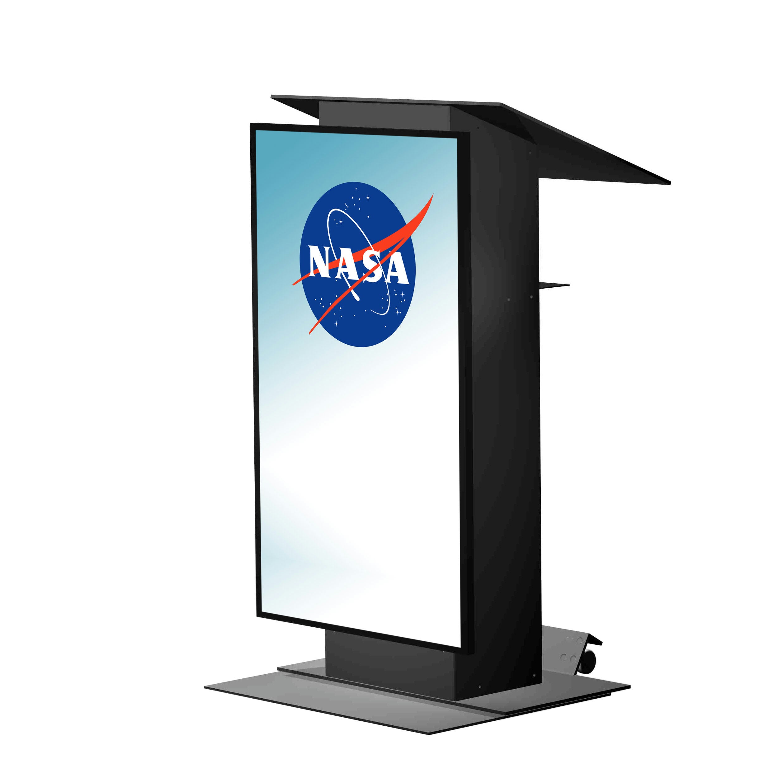 Urbann Charcoal Podium LCD Display- K5 Lectern