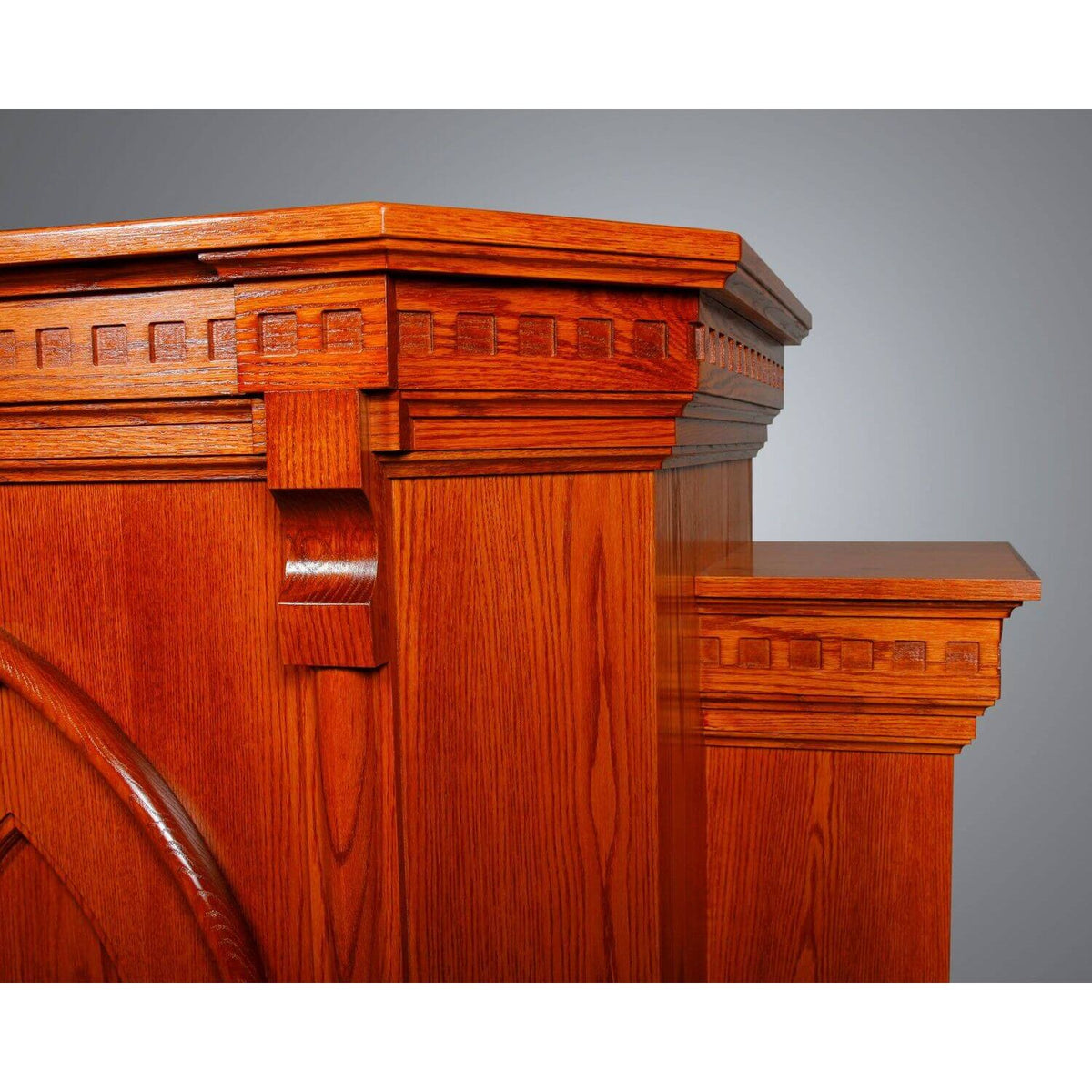 Designs of pulpit up close