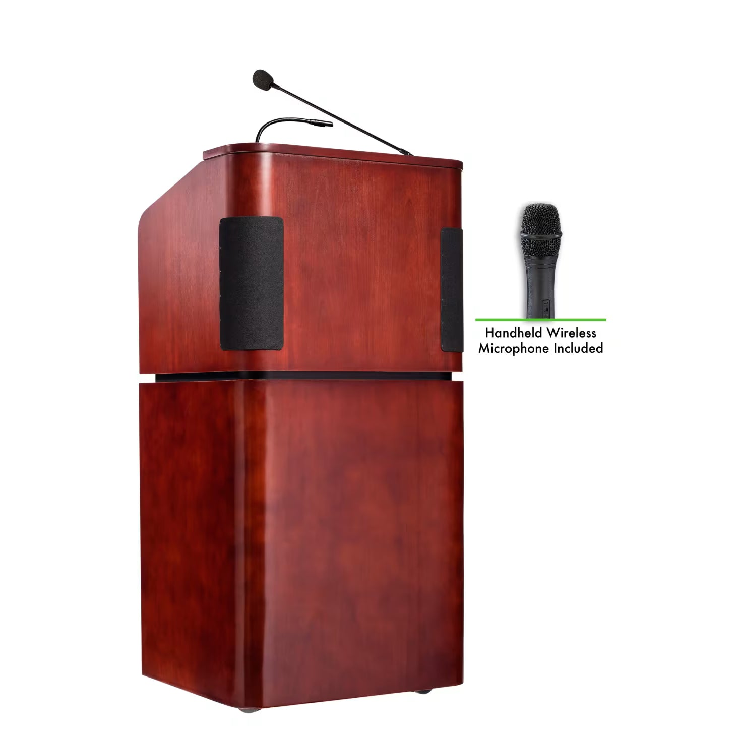 Oklahoma Sound Veneer Contemporary Tabletop & Base 950/901 Combo Sound Lectern