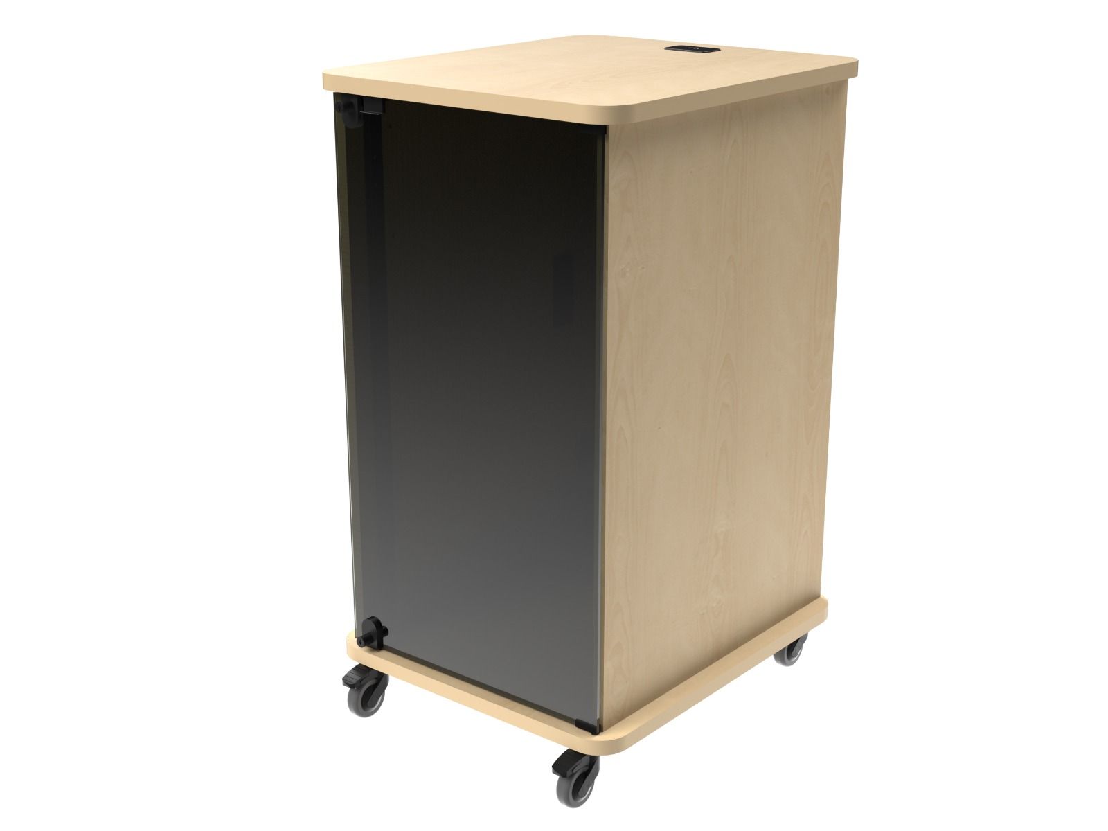 AVFI Deluxe Mobile EIA Equipment Storage Racks 12U 16U 21U