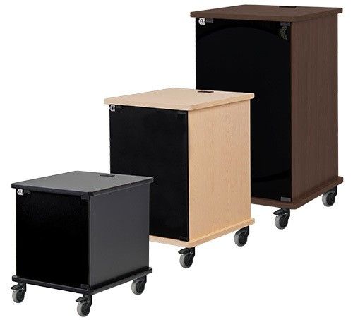 AVFI Deluxe Mobile EIA Equipment Storage Racks 12U 16U 21U