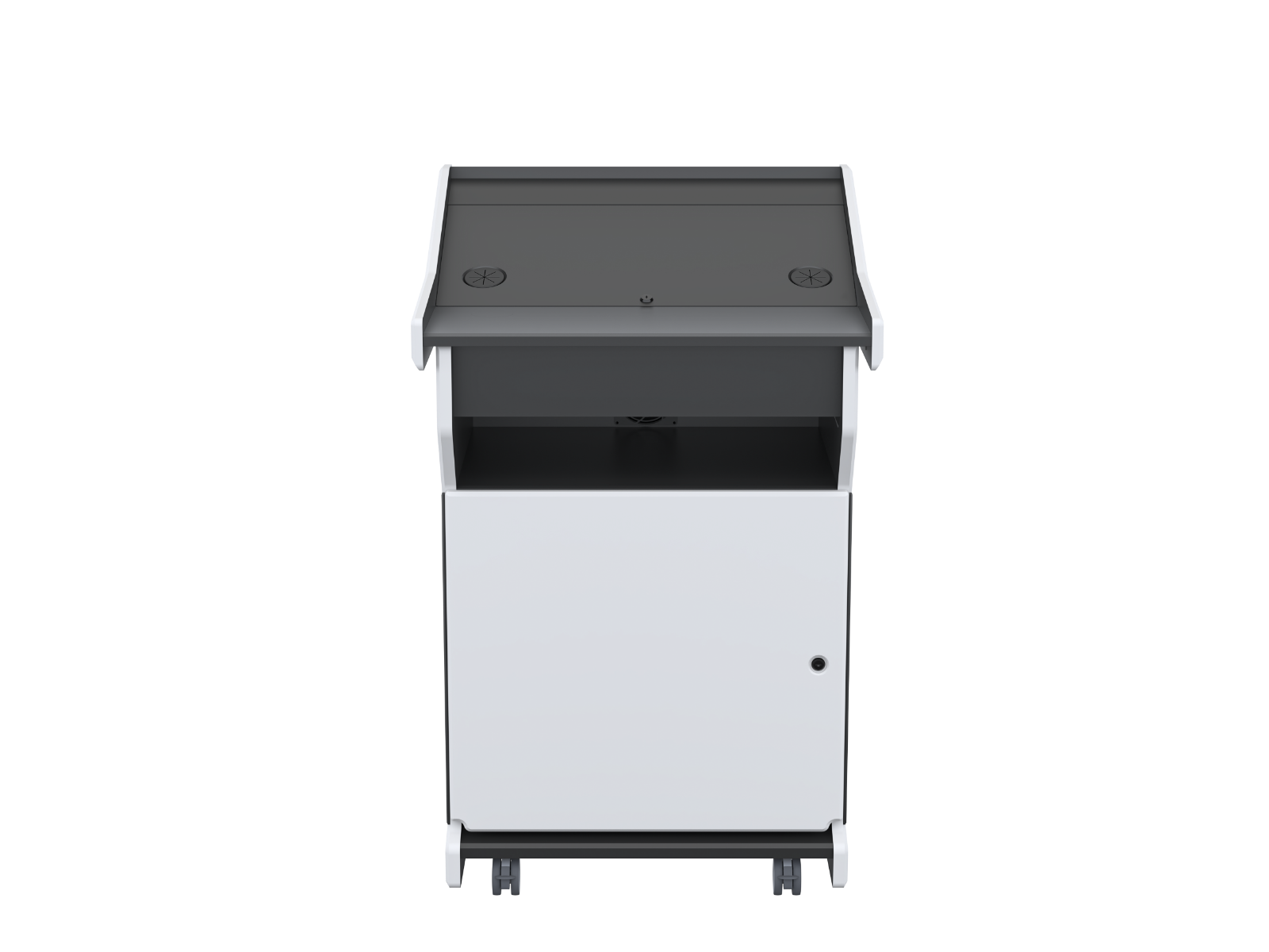 AVFI Flip-Open Top Mobile Podium - PDX1532