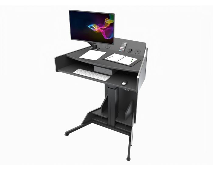 AVFI Height Adjustable Ergonomic Lectern (ADA Compliant) -  LEL023