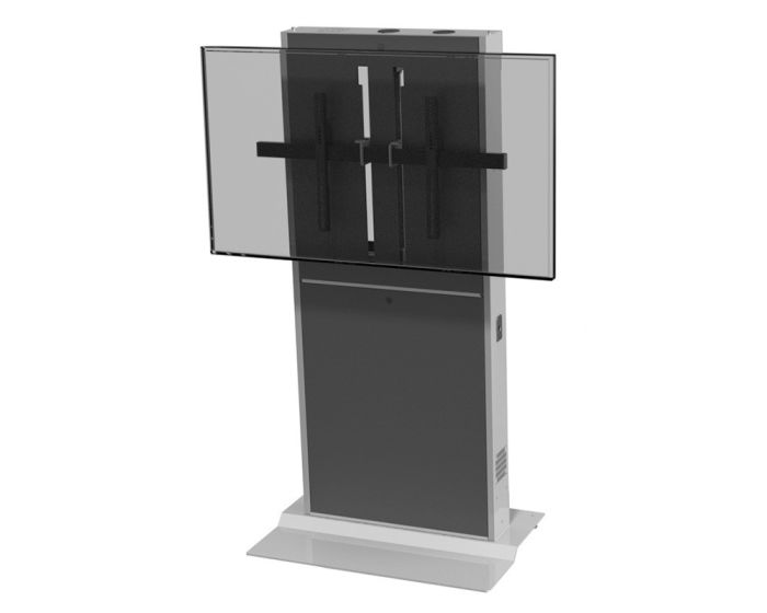 AVFI Height Adjustable Fixed Lift Stand for Single and Dual Monitors - LFT7000FS