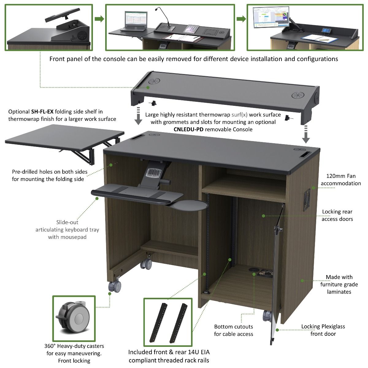 AVFI High Tech Teaching Multimedia Station - EDU-PD