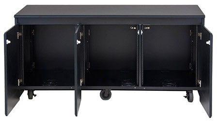 AVFI Minimalist Triple Rack Conference 30" Deep Credenza - CR3030EX