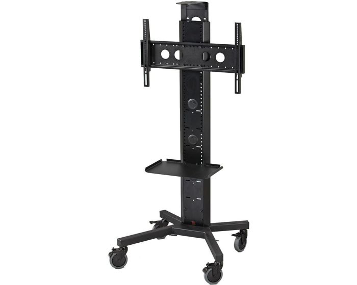 AVFI Mobile Display Stand for Single Monitors - PM-S-FL