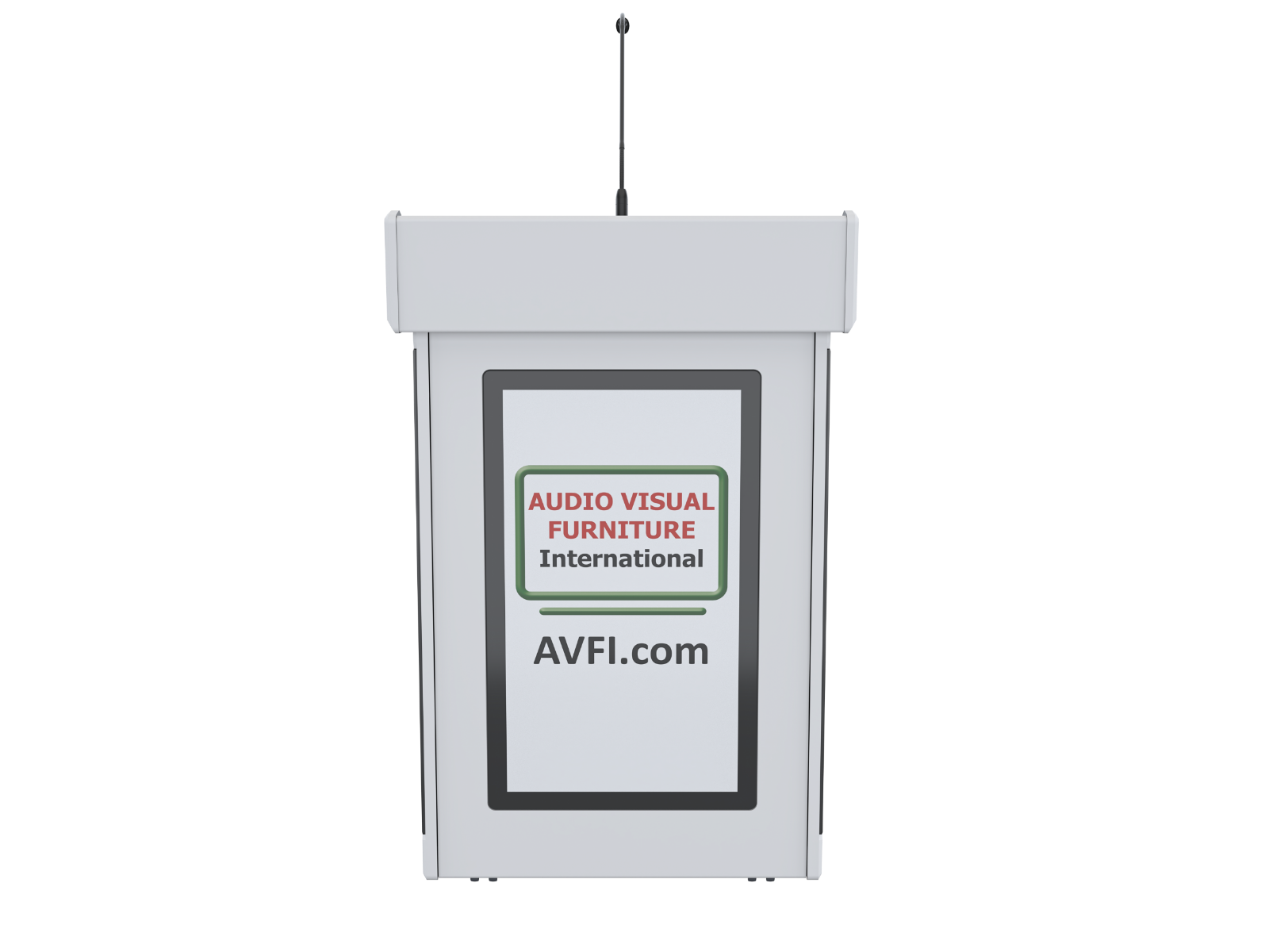 AVFI Multimedia Digital Mobile Podium - PDX1532-PC-FS