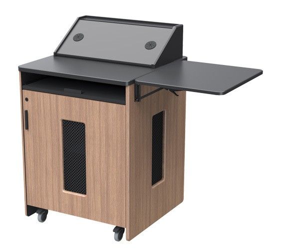 AVFI Multimedia Presentation Podium with Rack Mount - PD5103