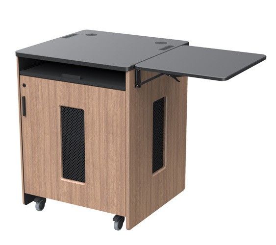 AVFI Multimedia Presentation Podium with Rack Mount - PD5103