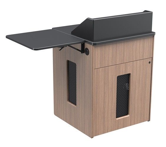 AVFI Multimedia Presentation Podium with Rack Mount - PD5103