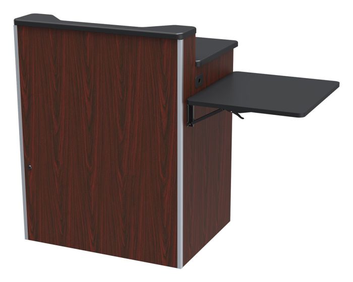 AVFI Teaching Podium with Folding Shelf - PD3009