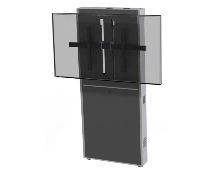 AVFI Wall Mounted Height Adjustable Stand for Single and Dual Monitor - LFT7000WM