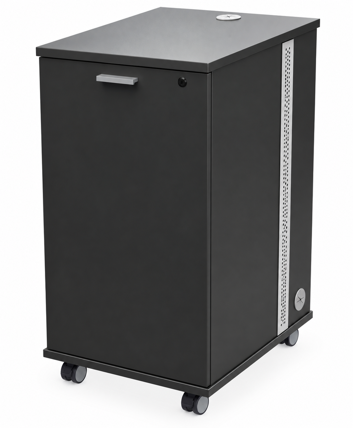 AVFI 21U Mobile Rolling Equipment Storage Rack - RKYZ21