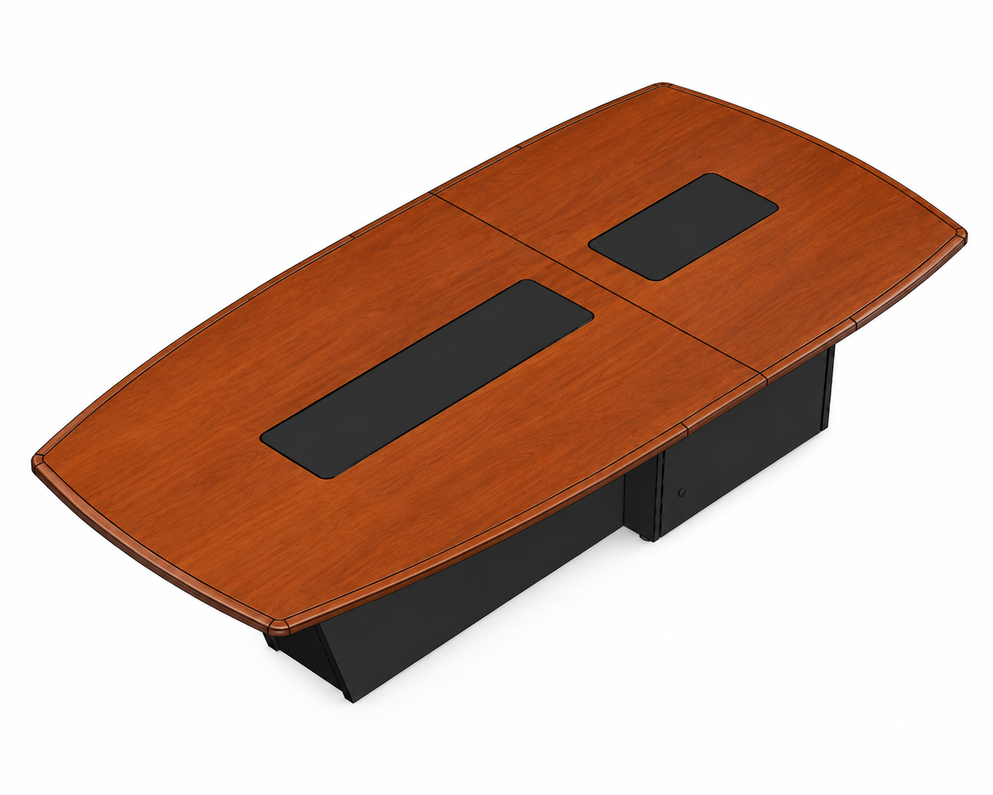 AVFI Boat-Shaped Modular Conference Table Package - T526 Basic