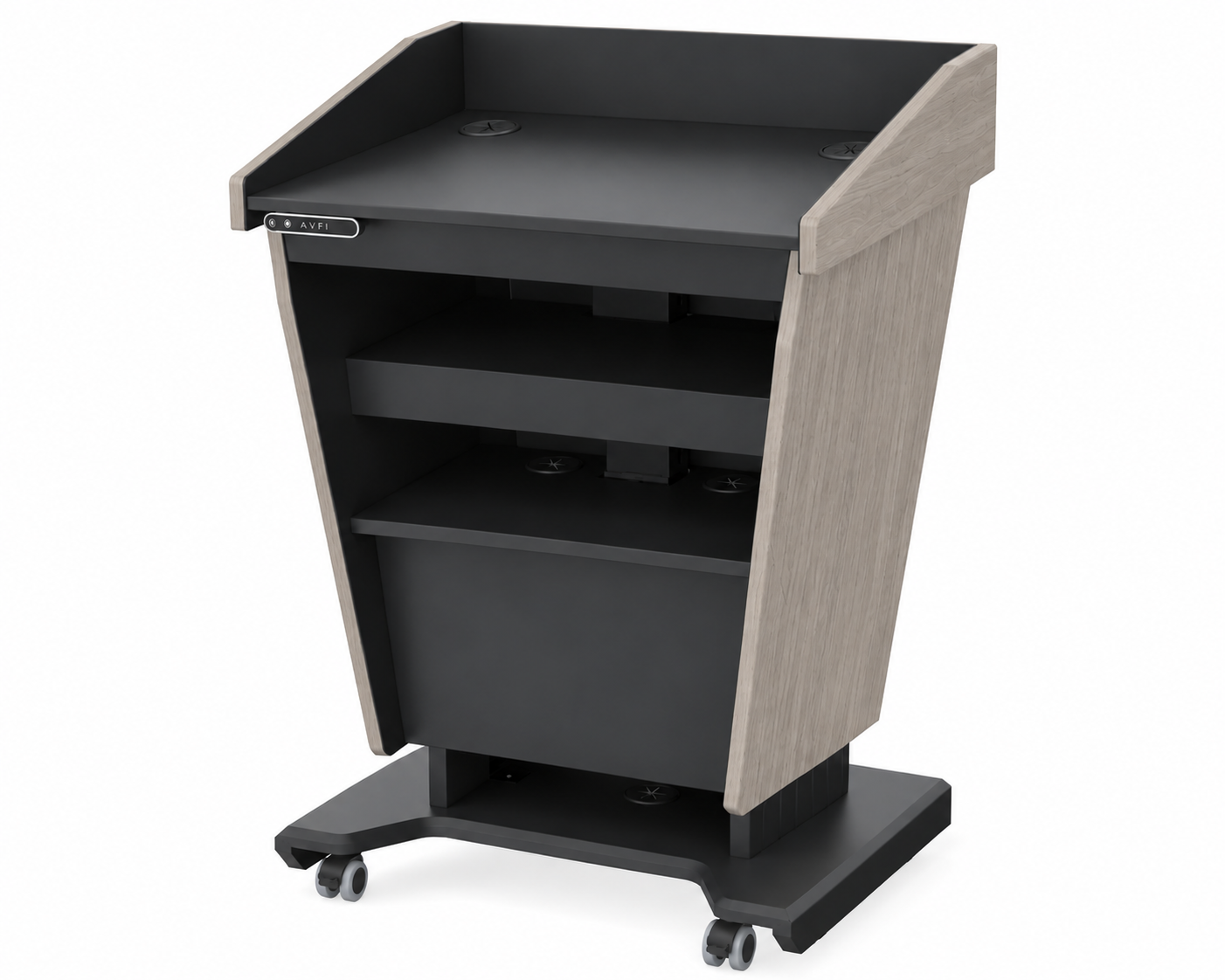 AVFI Height Adjustable Diplomat Podium Plus  - PDDL31