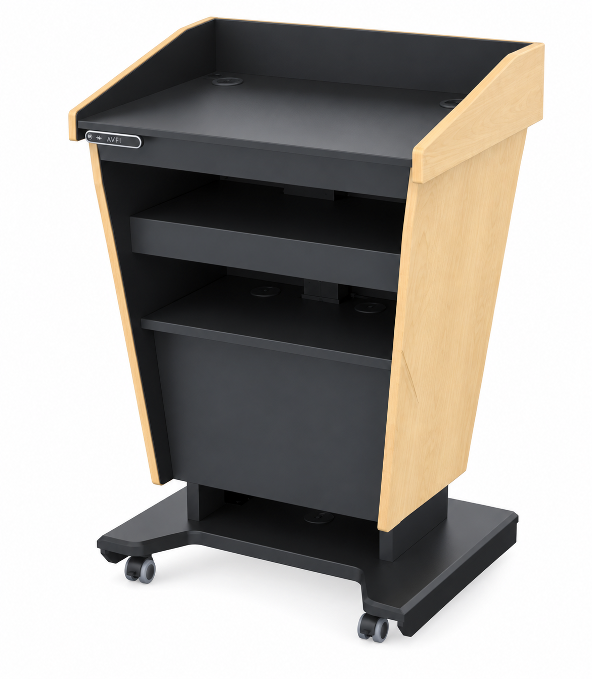 AVFI Height Adjustable Diplomat Podium Plus  - PDDL31