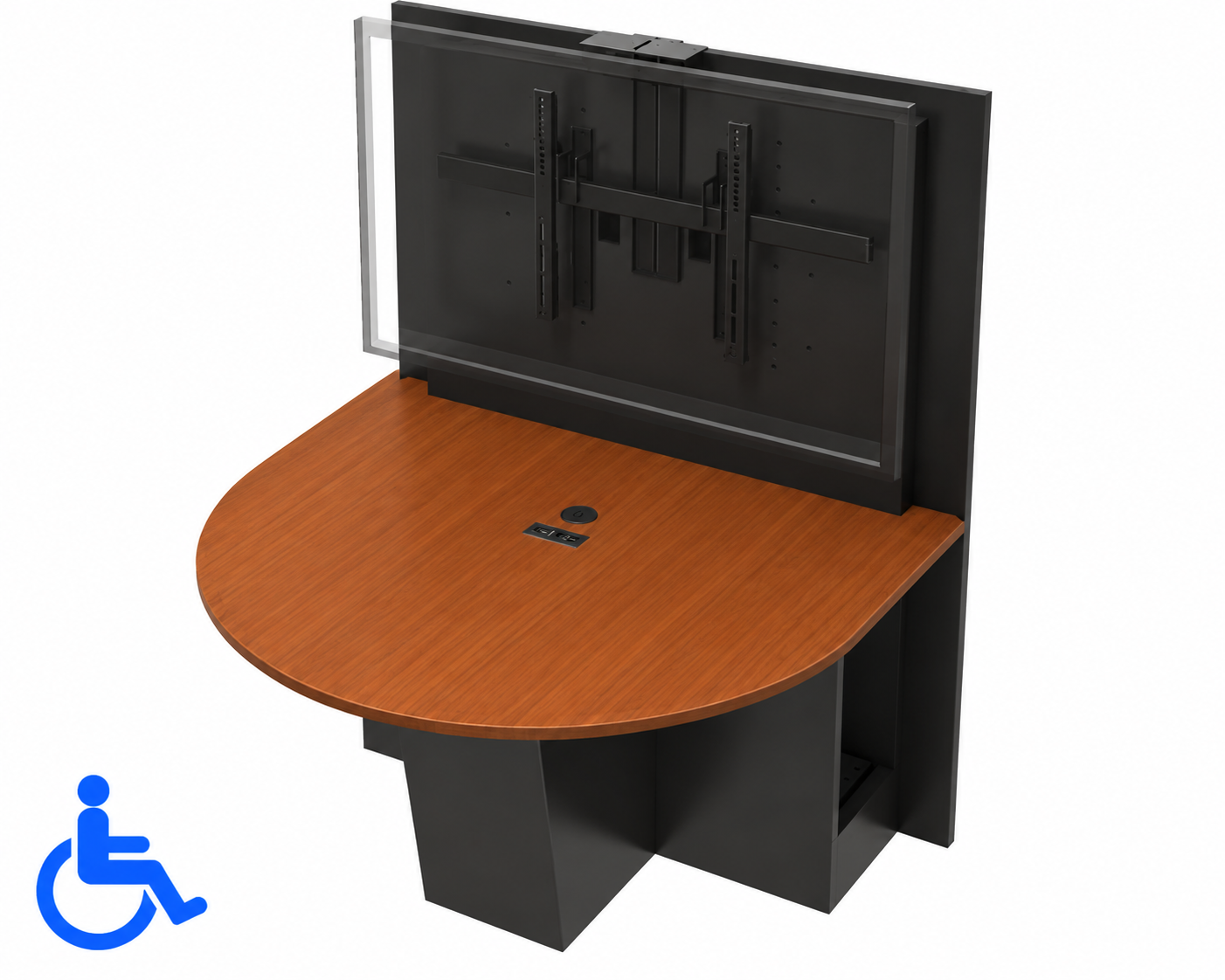 AVFI Huddle Room Table Package with Rack - T526 HR