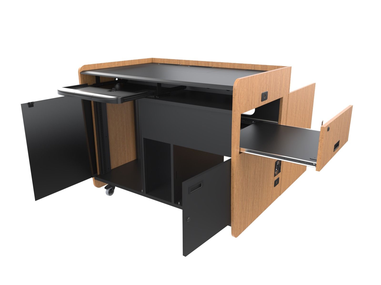 AVFI Low Top Multimedia Podium - PD4502