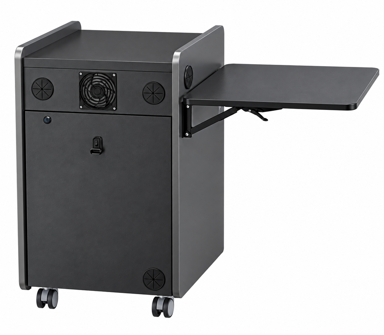 AVFI Mobile Projector and Laptop Presentation Media Cart - 103420