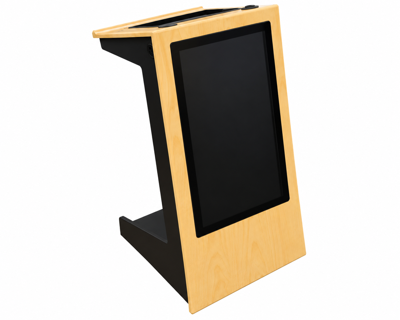AVFI Modern Mobile Lectern - LEX72-PC-FS