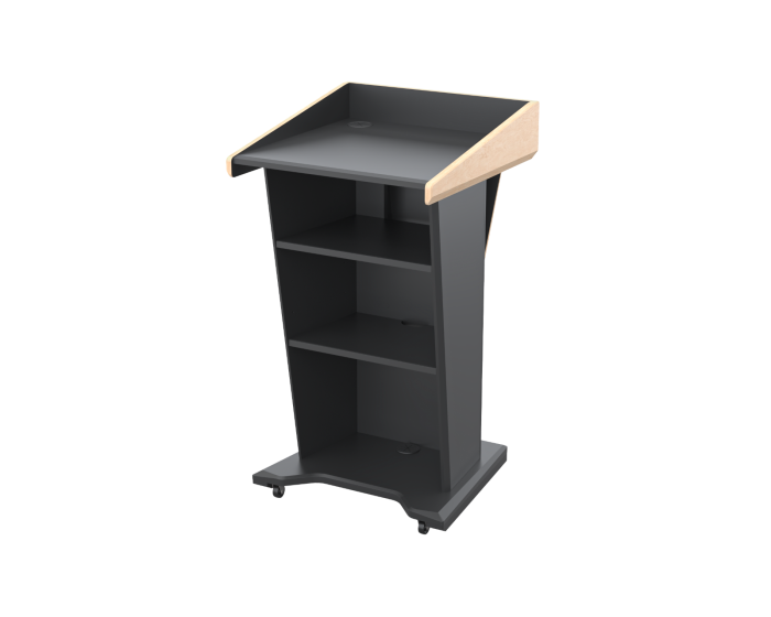 AVFI Modern Mobile Presentation Lectern - LEX2601