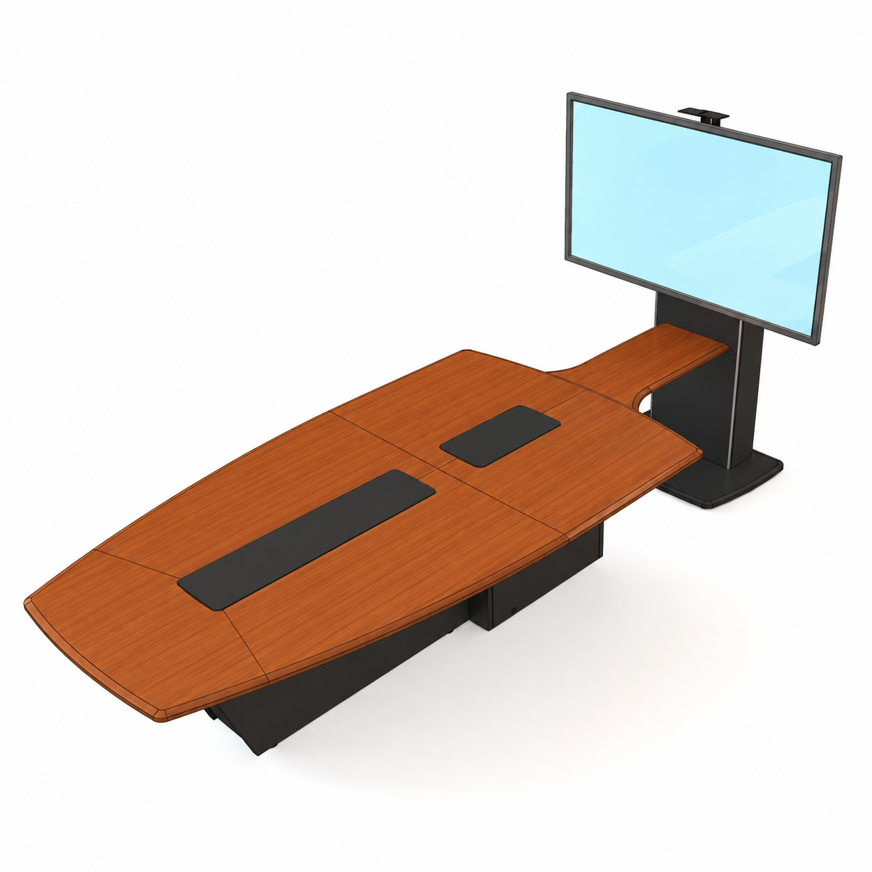 AVFI Modular Video Conference Table Package with Monitor Stand T3600 T1