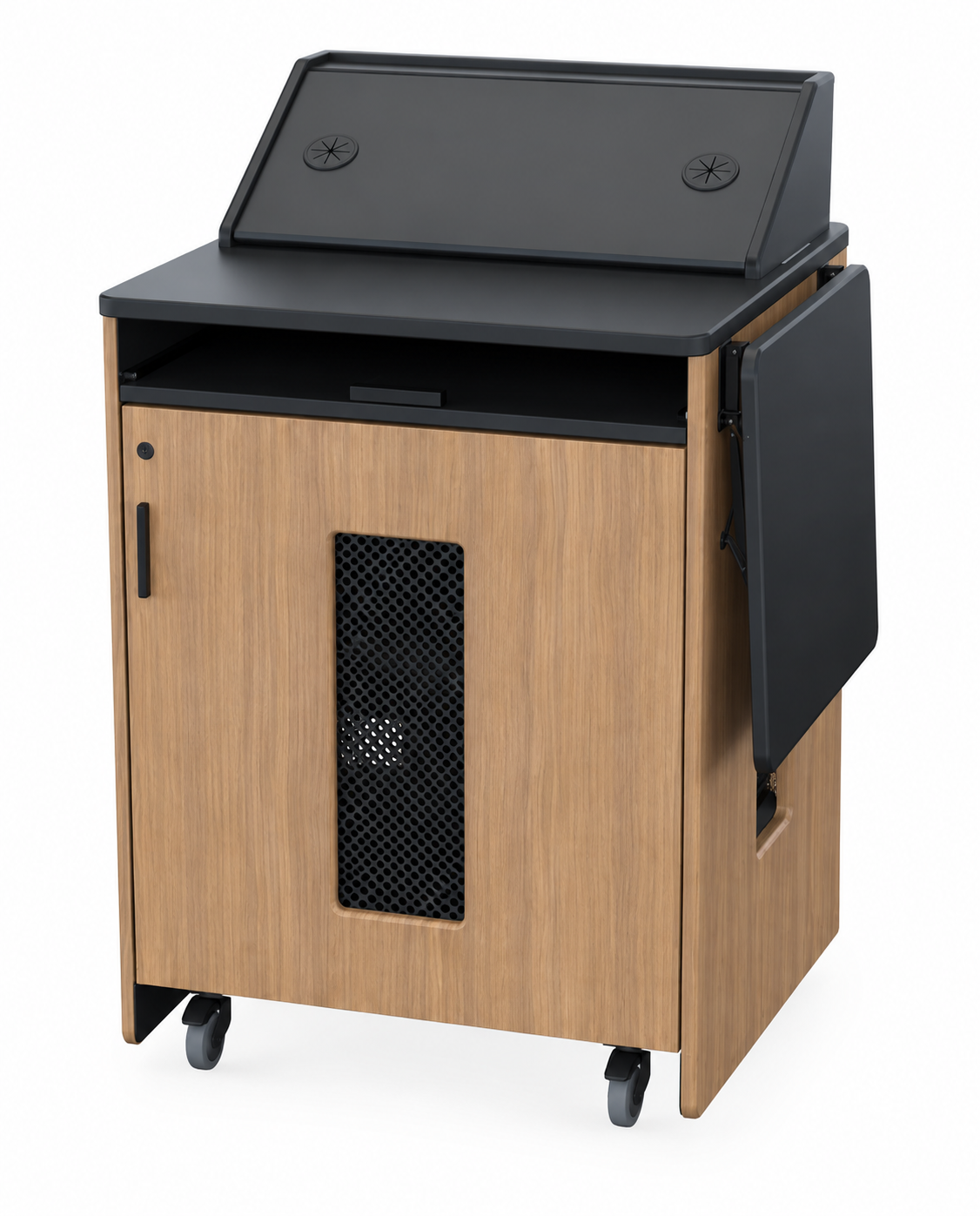 AVFI Multimedia Presentation Podium with Rack Mount - PD5103