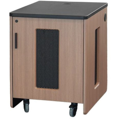 AVFI RK5106 12U Mobile AV Cabinet front view 