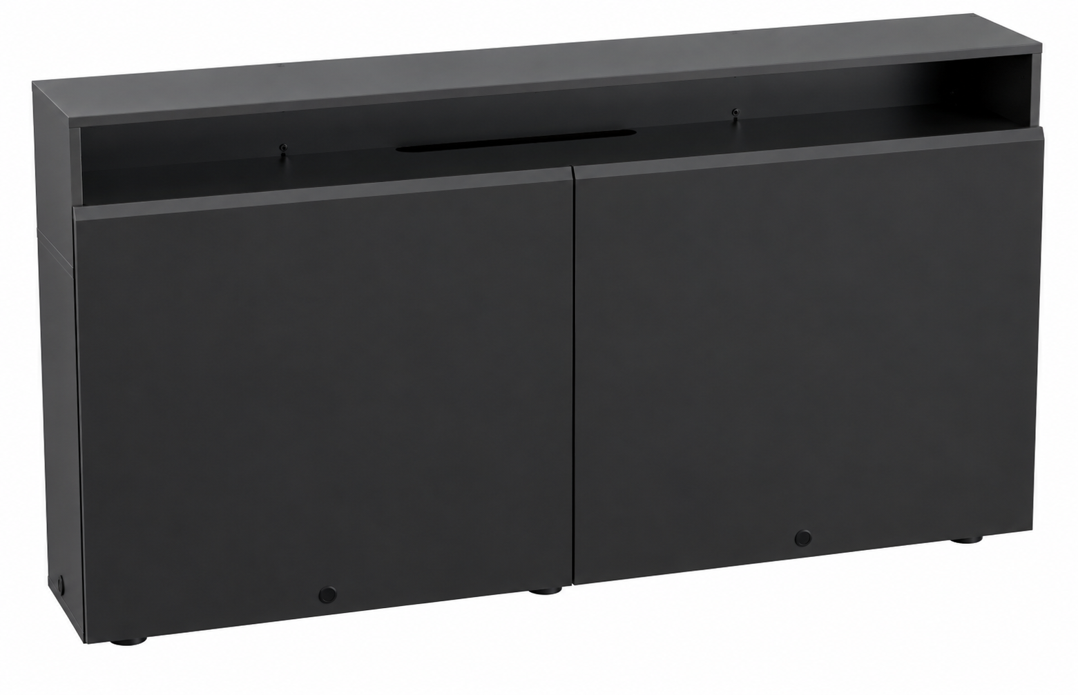 AVFI Traditional Dual Rack Wall Mounted Credenza - CR2-WM