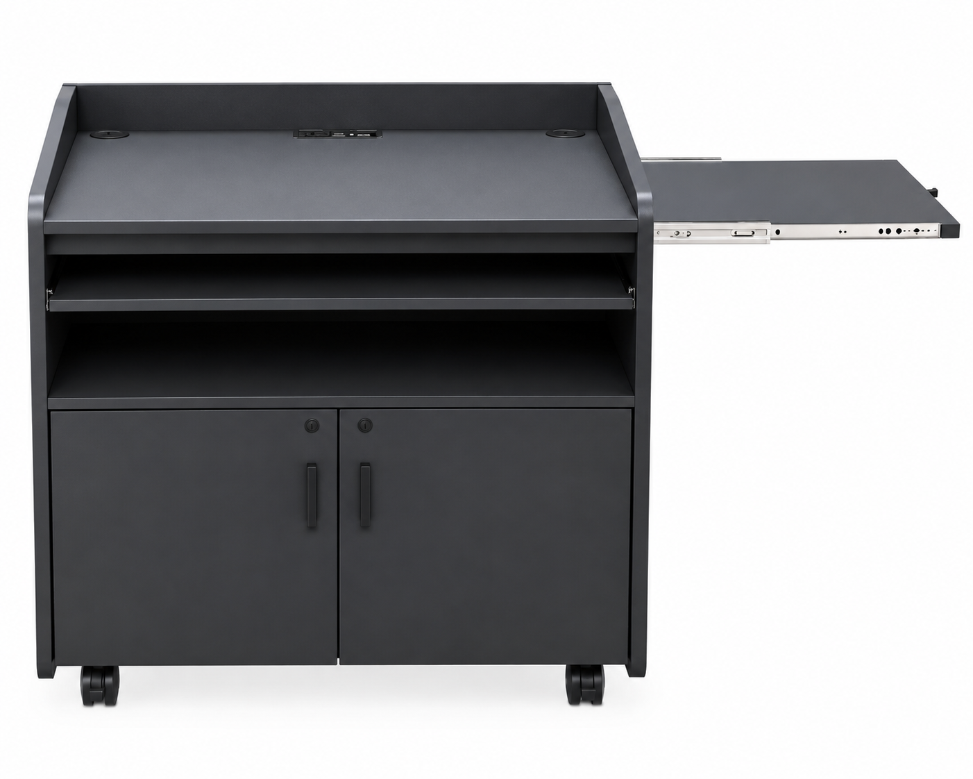 AVFI Modern Flat Top Multimedia Podium - PD3008