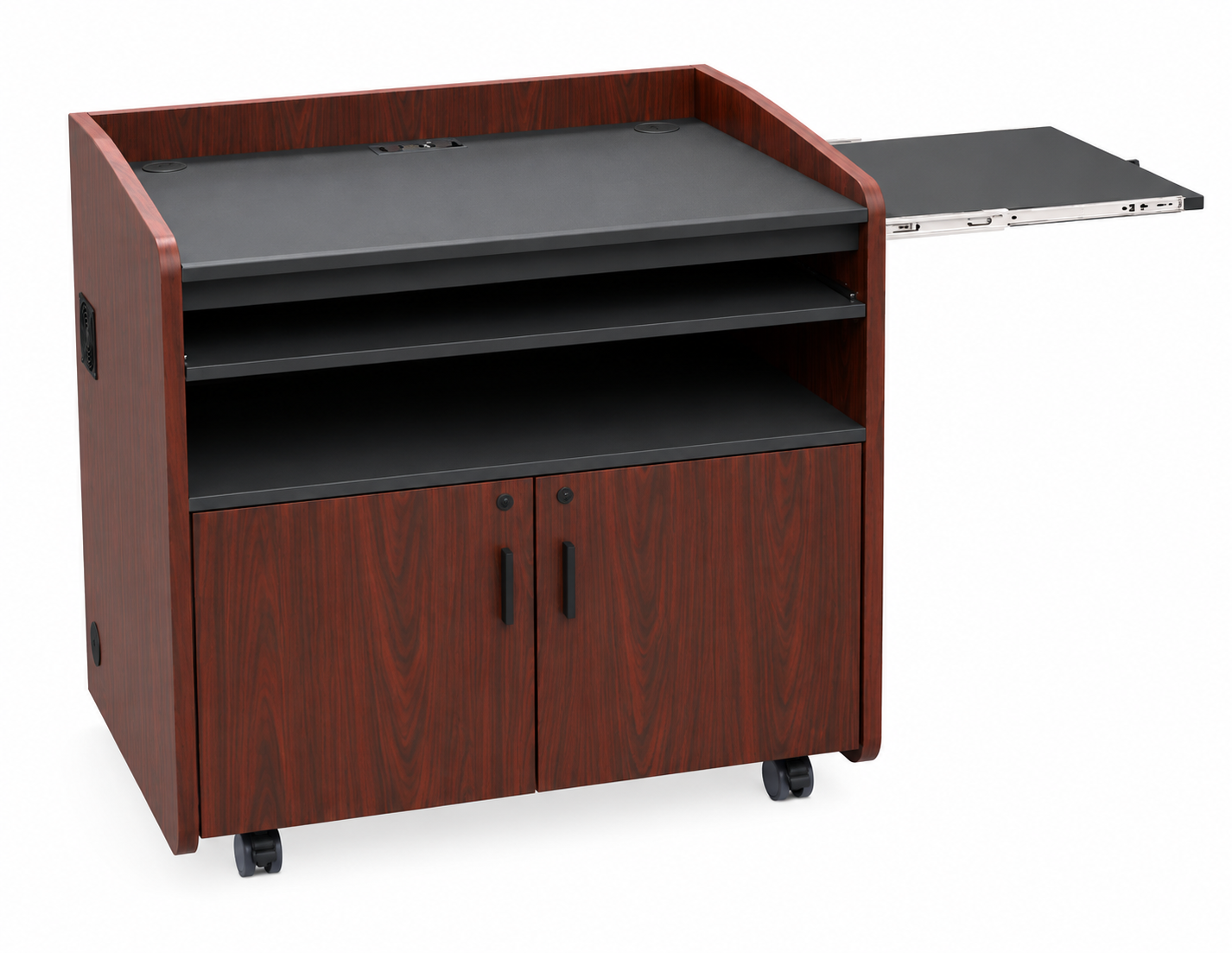 AVFI Modern Flat Top Multimedia Podium - PD3008