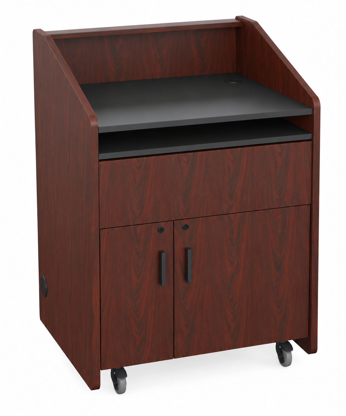 AVFI Multimedia Mid-size Podium With Rack Mount - PD3006