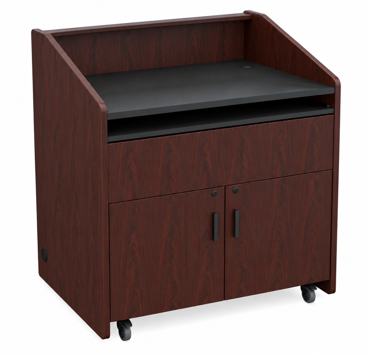 AVFI Multimedia Podium with Rack - PD3002