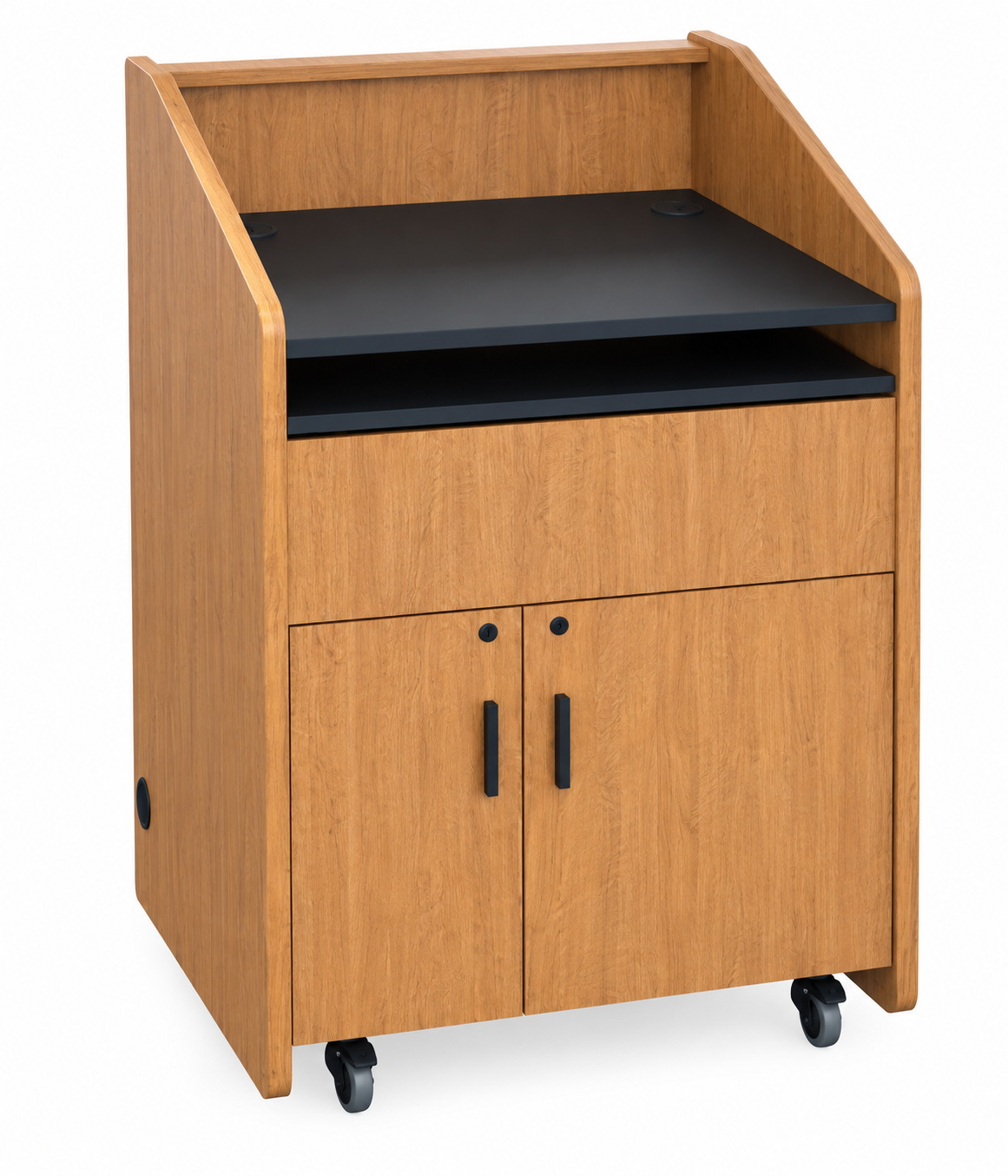 AVFI Multimedia Mid-size Podium With Rack Mount - PD3006
