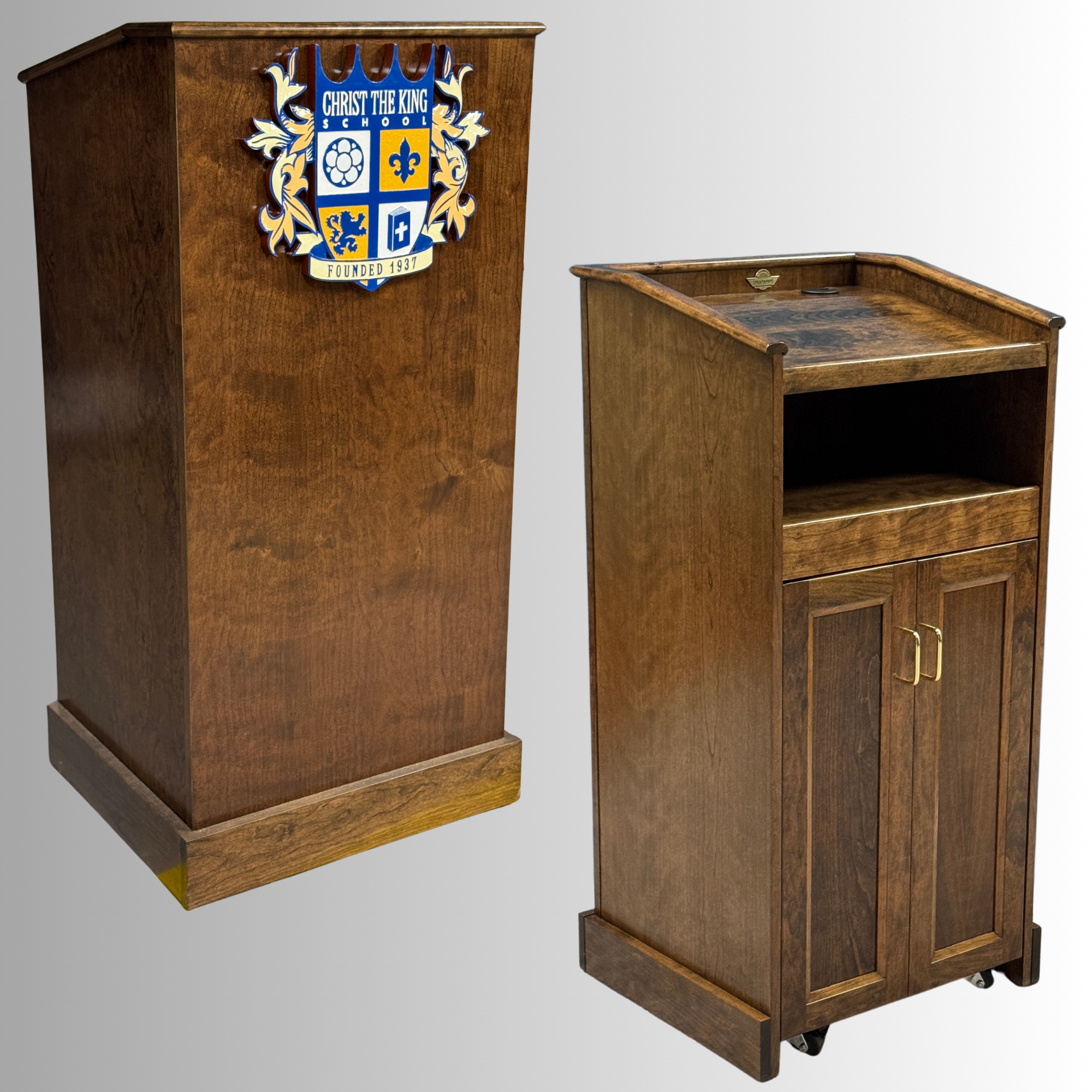 Executive Wood Solid Wood Collegiate™ Lectern - CPD677