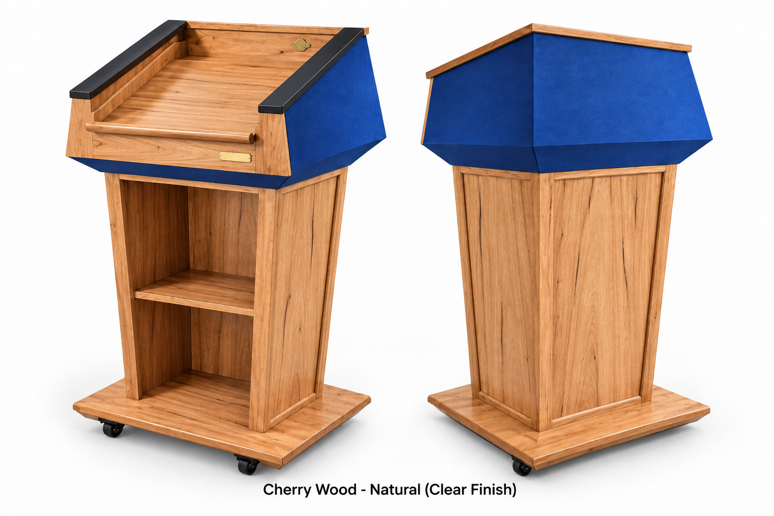 Executive Wood Presidential Bullet Resistant Podium – Certified NIJ Level III - PRES500-AB