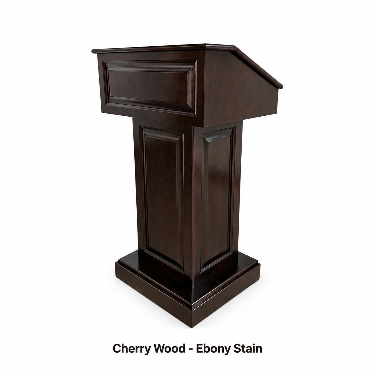 Executive Wood The Counselor Modern Hardwood Lectern | CLR235