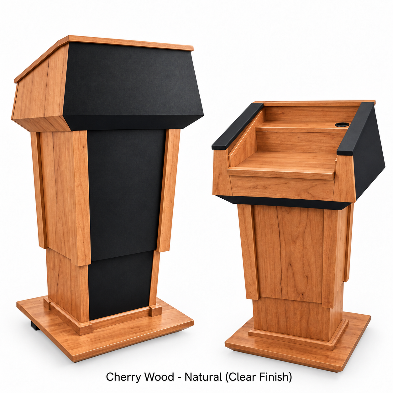 Executive Wood Adjustable Presidential Plus Lift Lectern | PRES900-LIFT