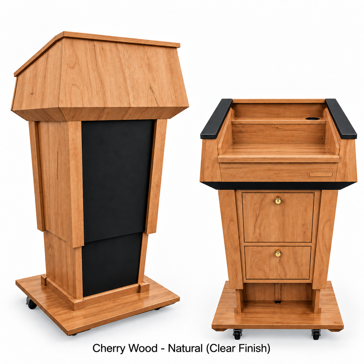 Executive Wood Presidential Plus Evolution Lift™  Sound Lectern | PRES900-EV-LIFT