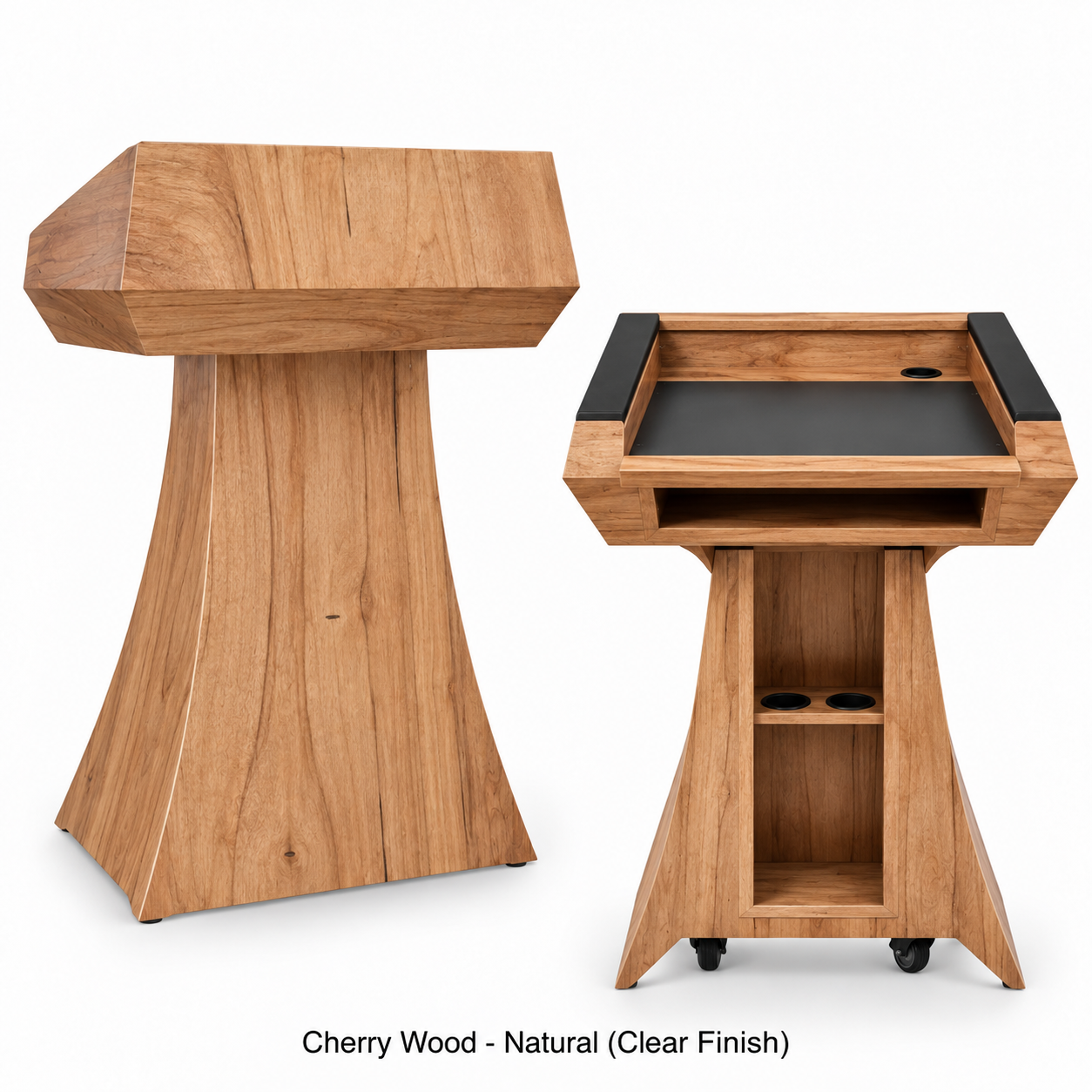 Executive Wood StatesMan™ Handcrafted Solid Hardwood Lectern | STM019
