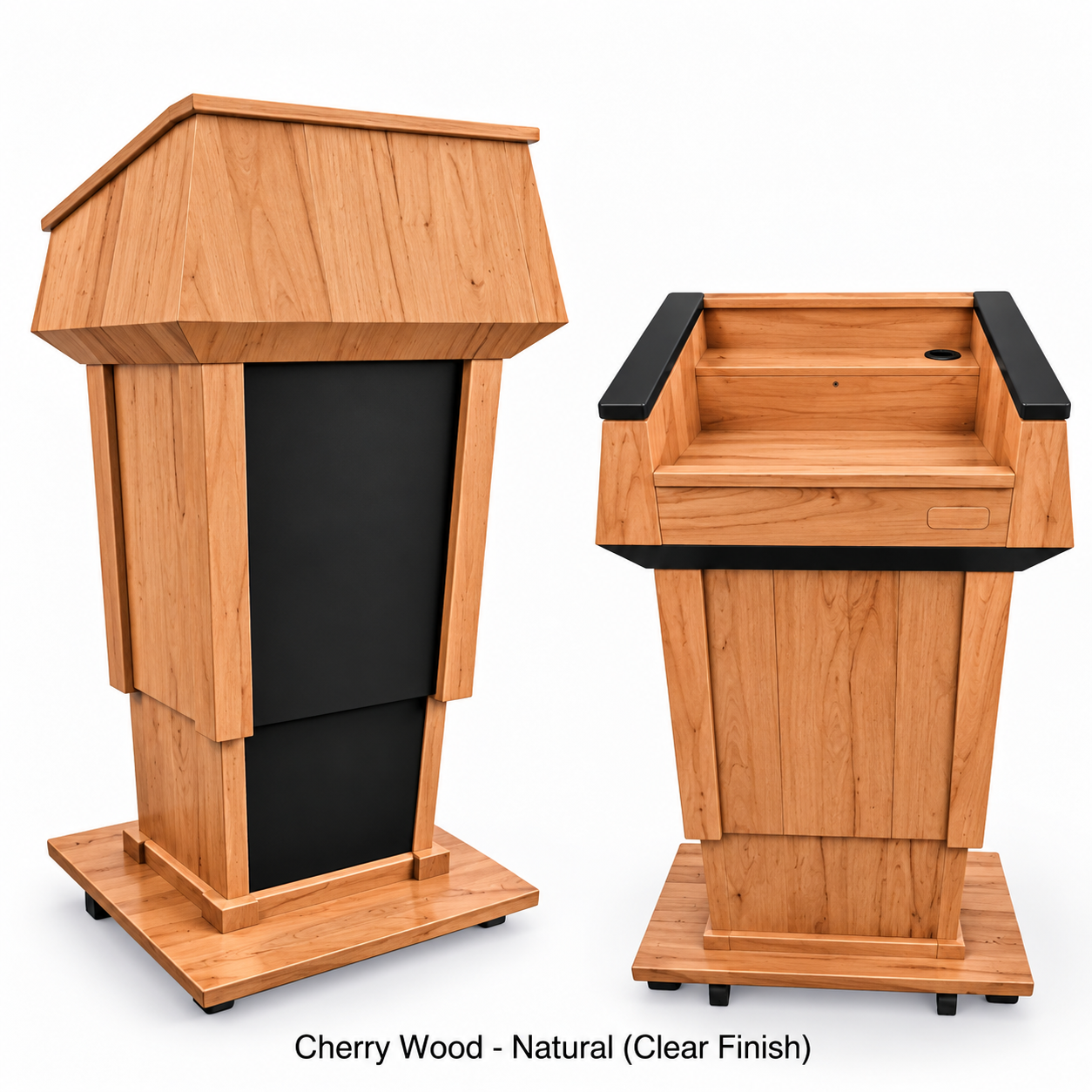 Executive Wood Adjustable Presidential Plus Lift Lectern | PRES900-LIFT