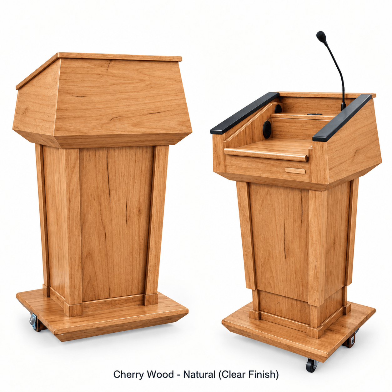Executive Wood Presidential Plus Evolution Lift Adjustable Height Lectern - PRES500-LIFT