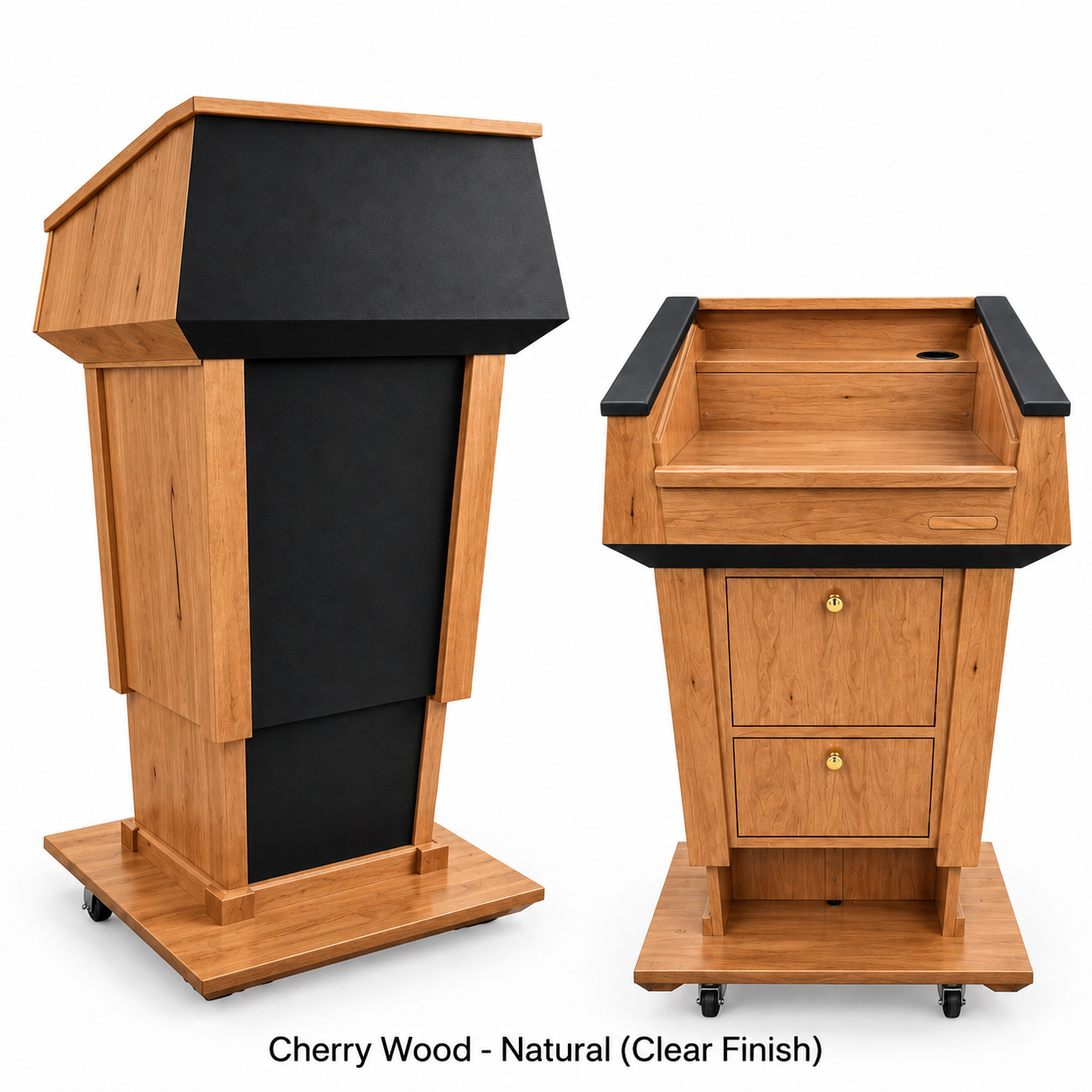 Executive Wood Presidential Plus Evolution Lift™  Sound Lectern | PRES900-EV-LIFT