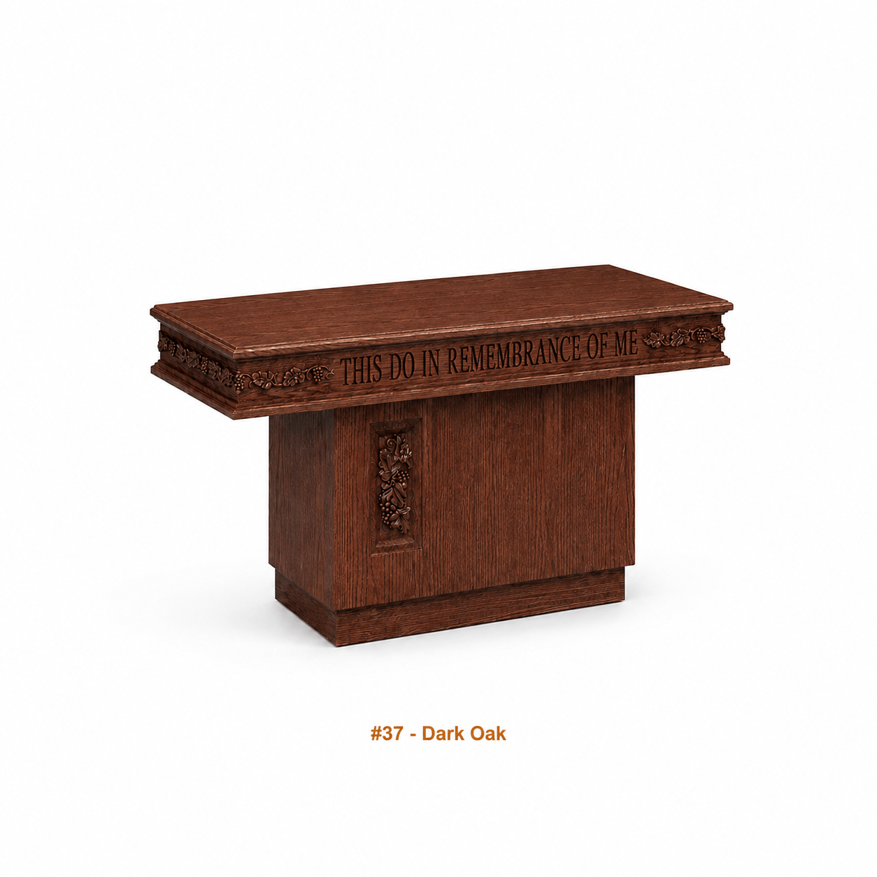 Imperial Woodworks Decorative Communion Table with Storage Shelf 560