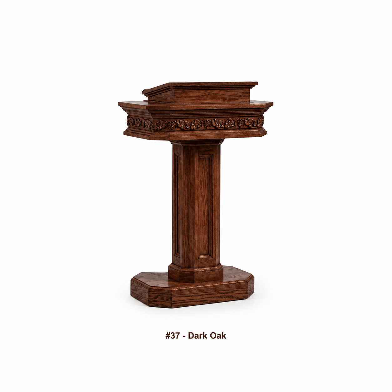 Imperial Woodworks Church Pulpit Pedestal NO 5402