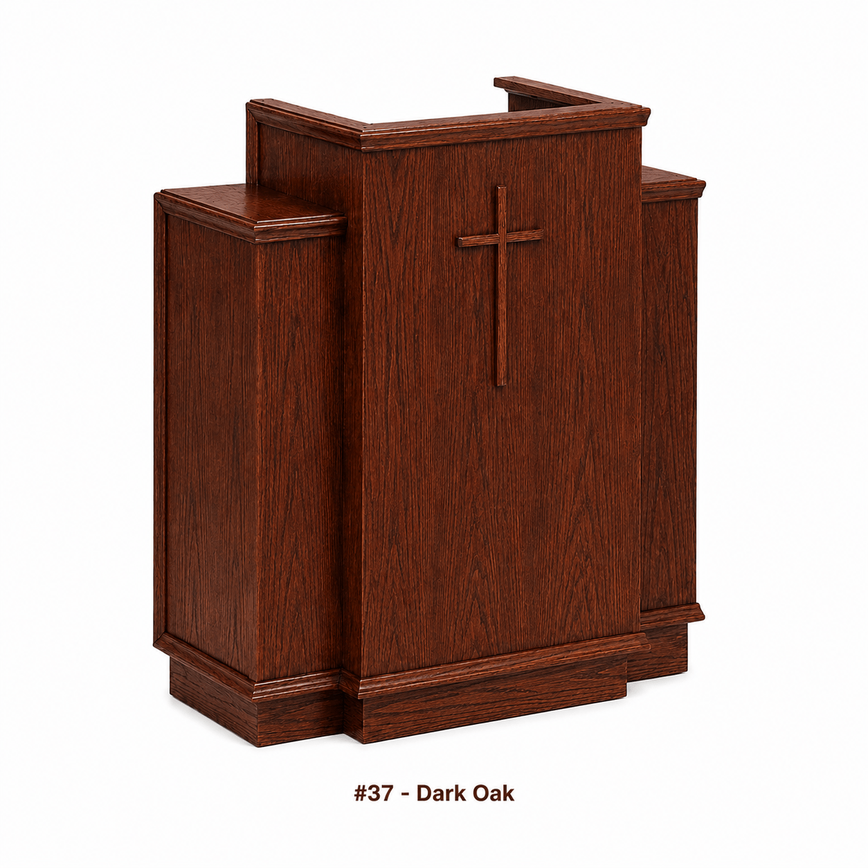 Imperial Woodworks Traditional Winged Pulpit 400W