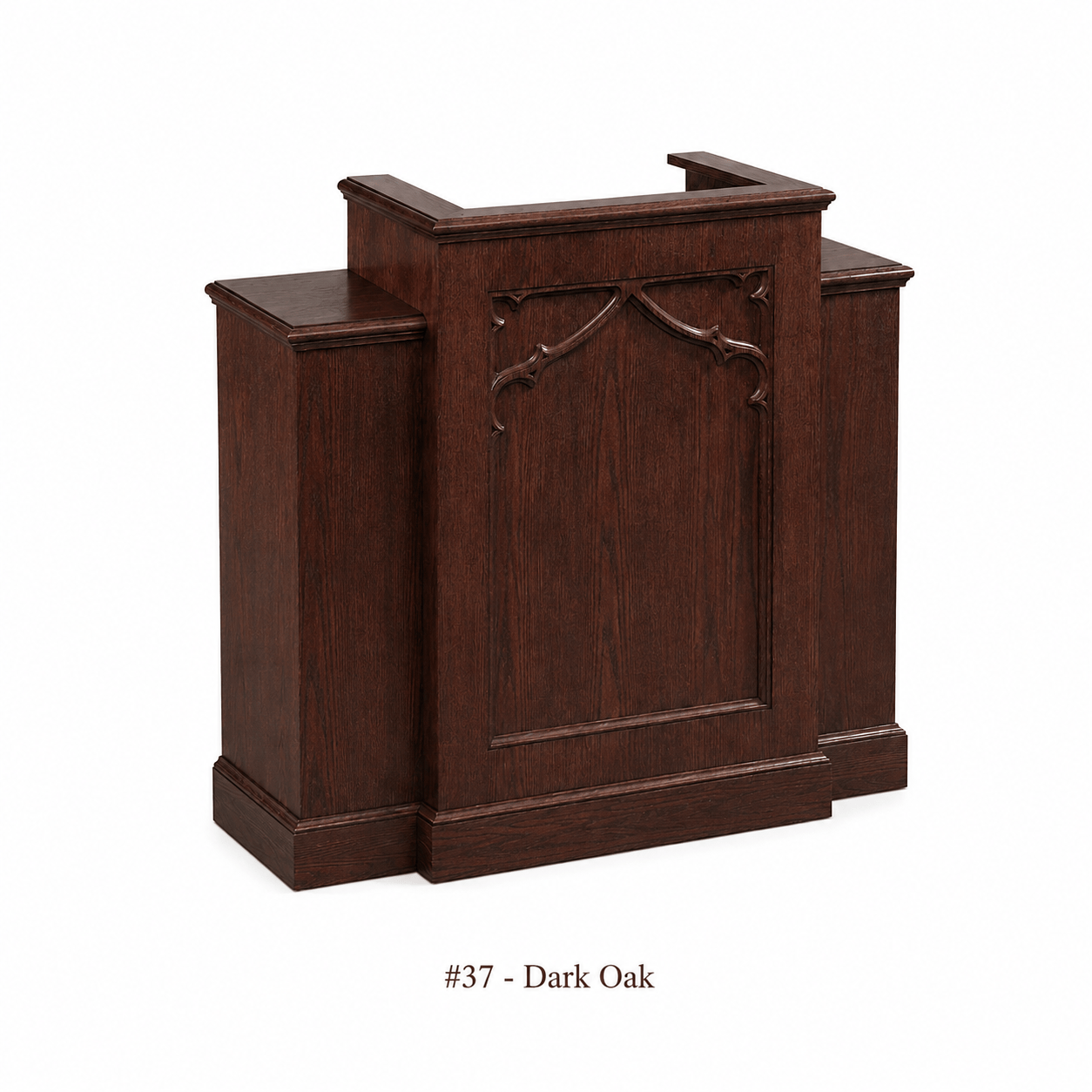 Imperial Woodworks Wing Wood Pulpit NO 200W