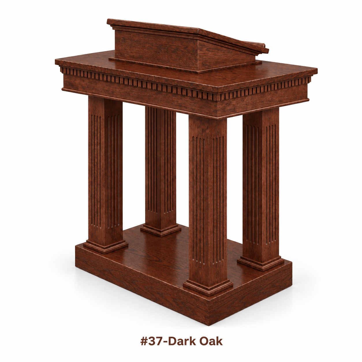 Imperial Woodworks Pedestal Wooden Open Tiered Pulpit 8401