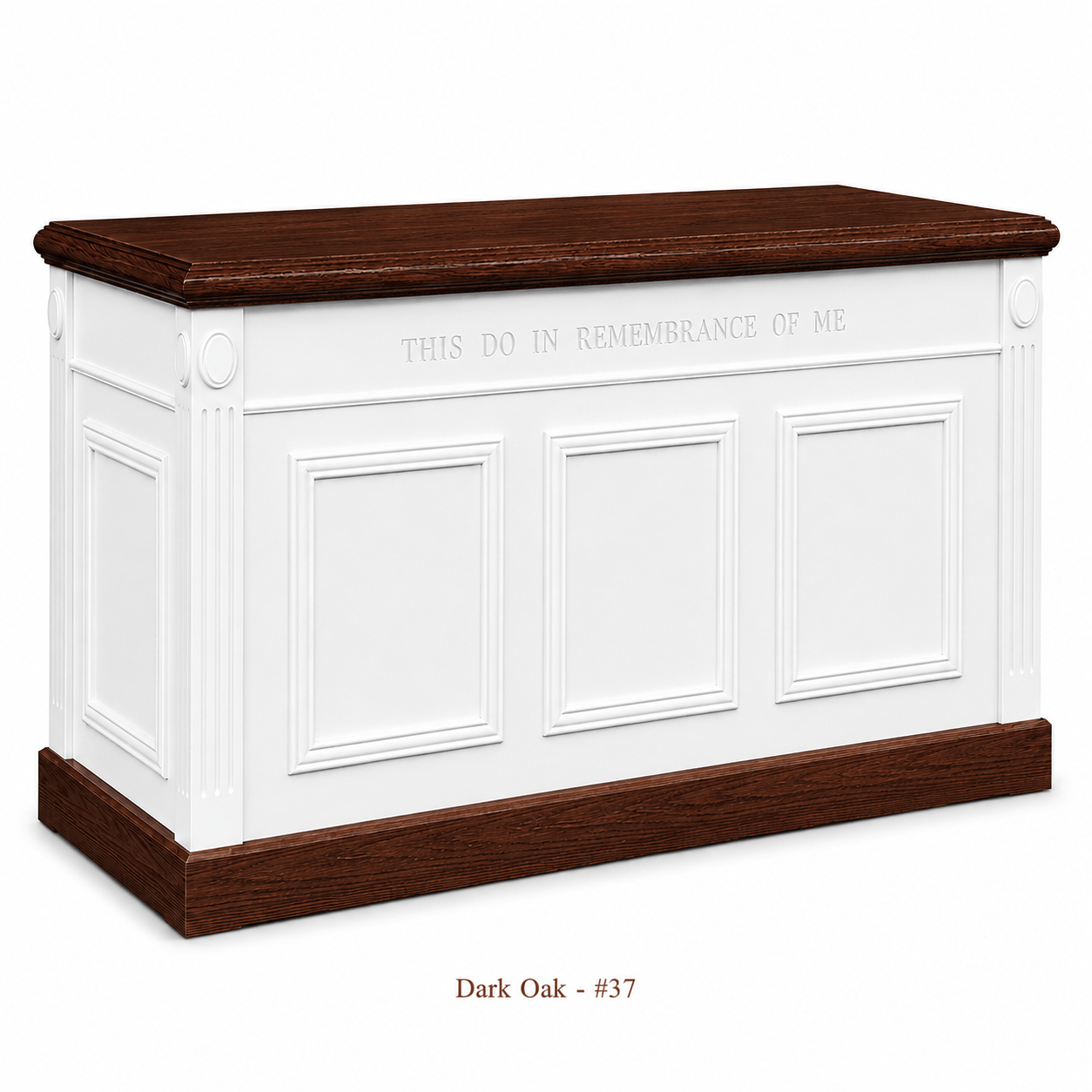 Imperial Woodworks Colonial Closed Communion Table TCT-605